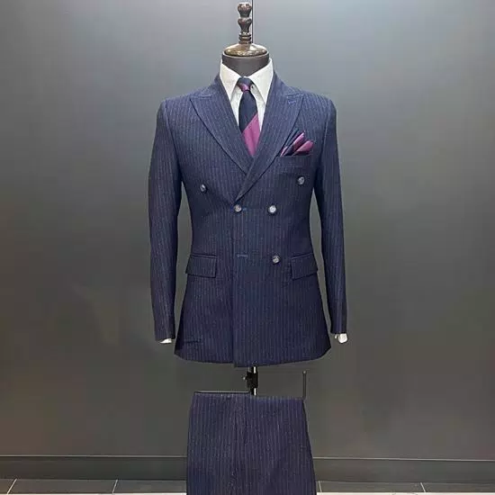 کت شلوار مردانه دبل برست