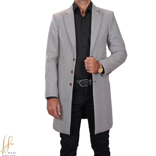 پالتو کشمیر مردانه کد MC-1128