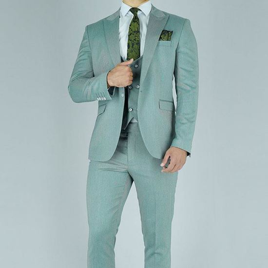 کت و شلوار مردانه راه راه محو