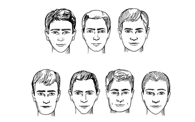 مدل موی مردانه مناسب با انواع فرم صورت