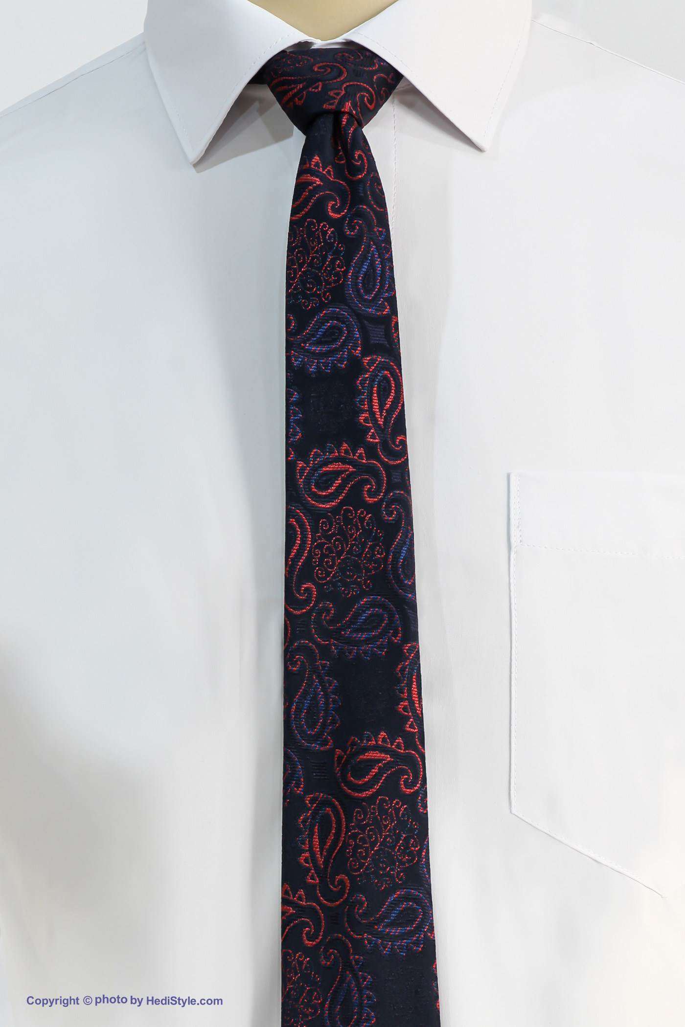 Tie and leather set of crimson crimson jacquard design code T01-07-1230C