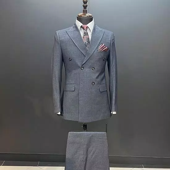 کت شلوار مردانه دبل برست