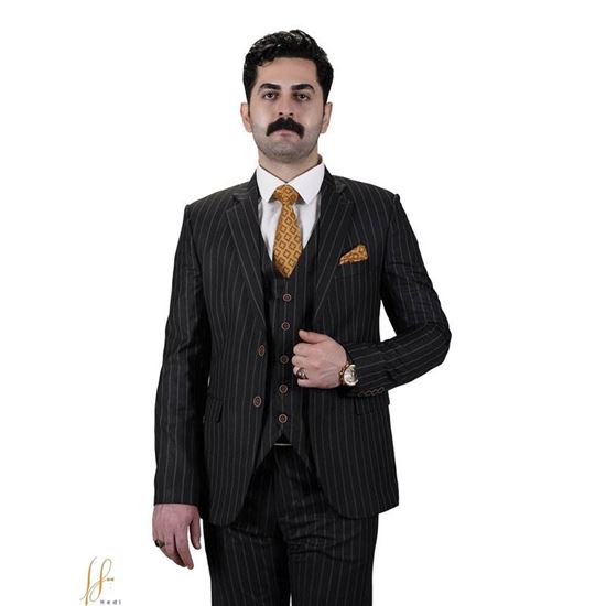 کت و شلوار پشم مدل دیپلمات