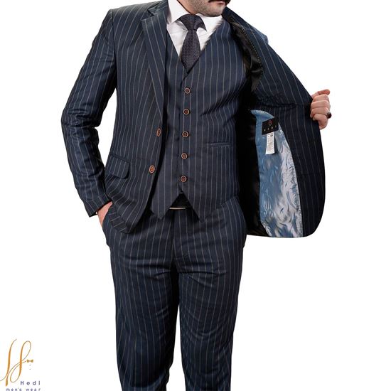 کت و شلوار پشم مدل دیپلمات