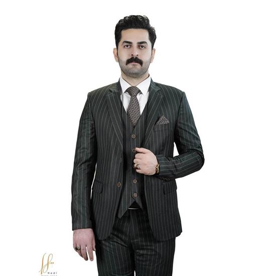 کت و شلوار پشم مدل دیپلمات