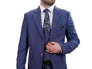 چگونه کت و شلوار سرمه ای را ست کنیم