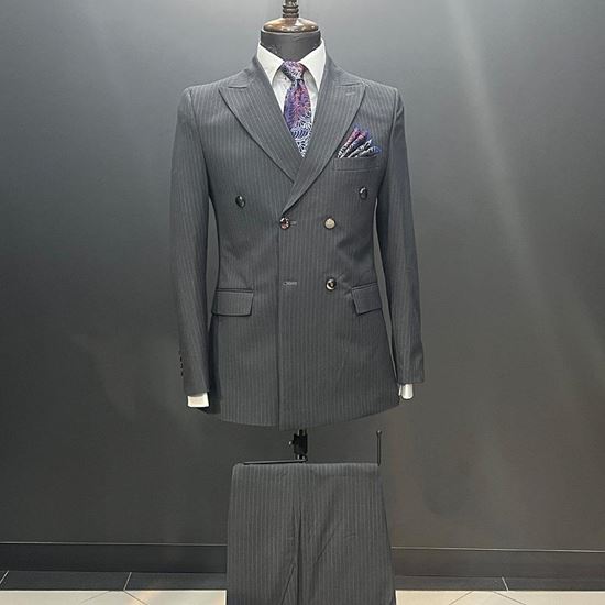کت شلوار مردانه دبل برست  