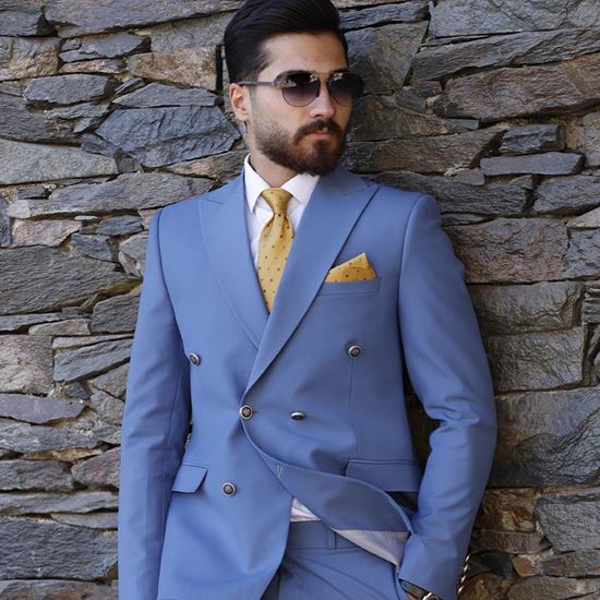 کت تک مردانه دبل برست   مدل  H26