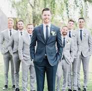 نحوه ست کردن کت و شلوار دامادی