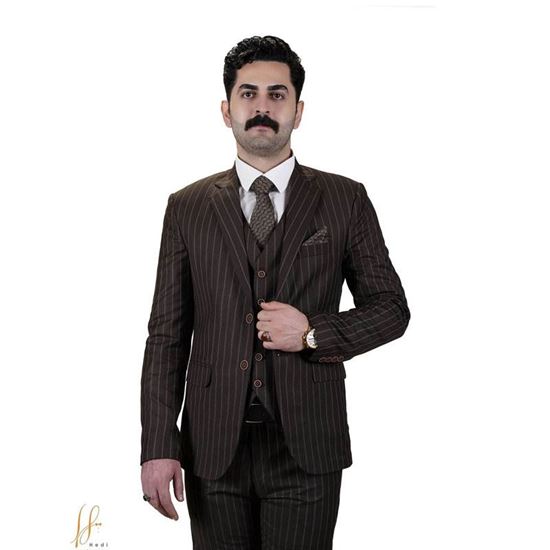 کت و شلوار پشم مدل دیپلمات