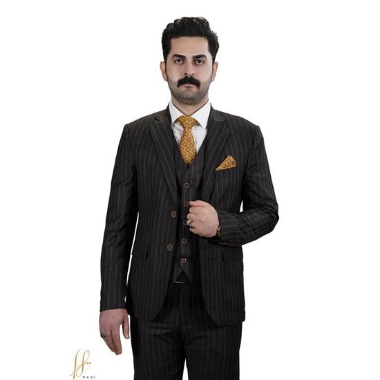 کت و شلوار پشم مدل دیپلمات