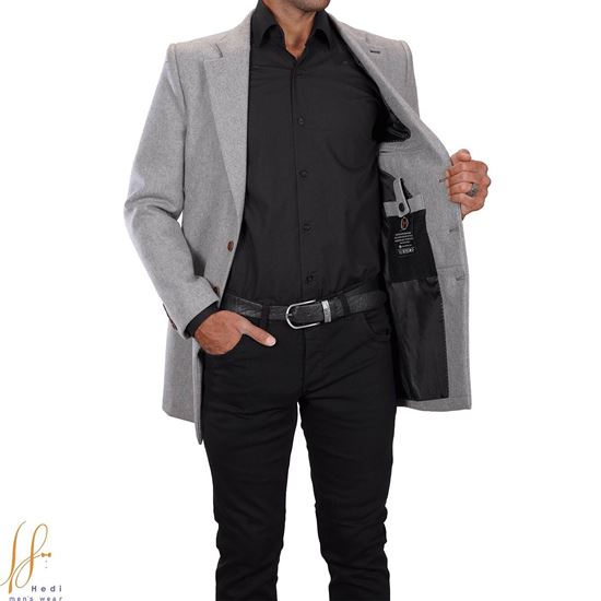 نیم پالتو کشمیر مردانه کد MC-1124