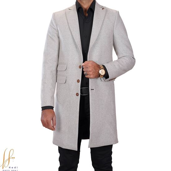 پالتو کشمیر مردانه کد MC-1128