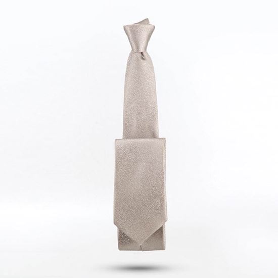 ست کراوات و پوشت مردانه رنگ صدفی 