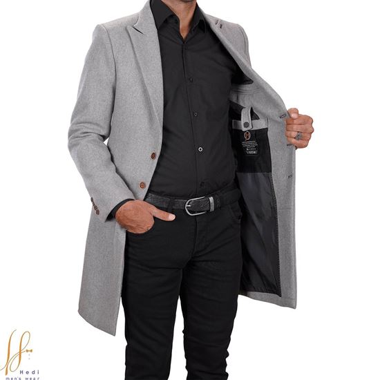 پالتو کشمیر مردانه کد MC-1128