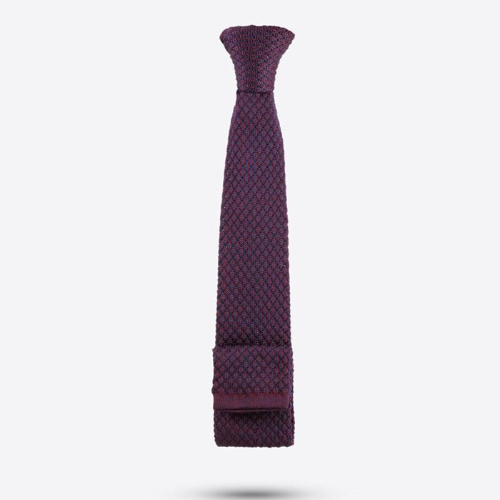 Mens tie with crimson crimson texture