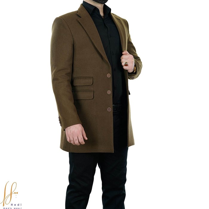 Mens cashmere half coat code MC-1124