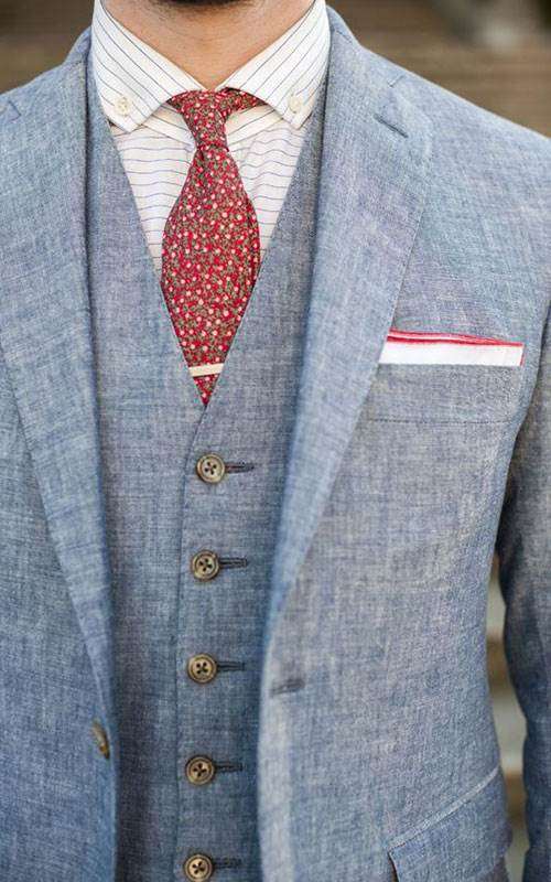 ست کردن رنگ کت و شلوار با پیراهن و کراوات
