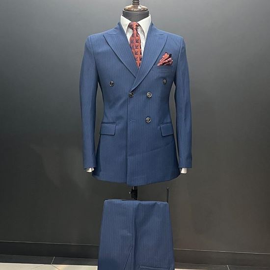 کت شلوار مردانه دبل برست  