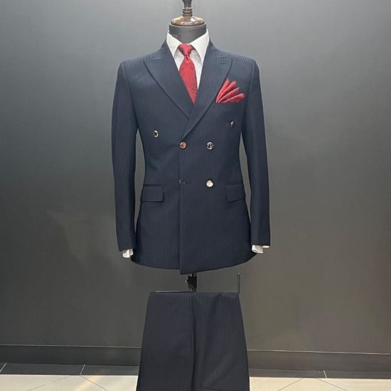 کت شلوار مردانه دبل برست  