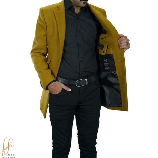 نیم پالتو کشمیر مردانه کد MC-1124