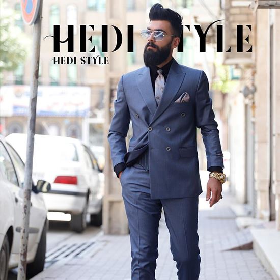 کت شلوار مردانه دبل برست   مذل H22