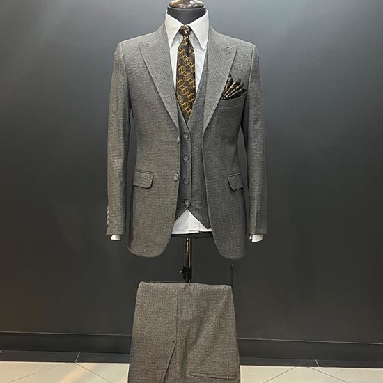 کت و شلوار ژیله دار