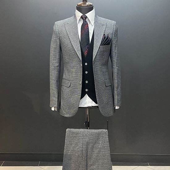 کت و شلوار ژیله دار