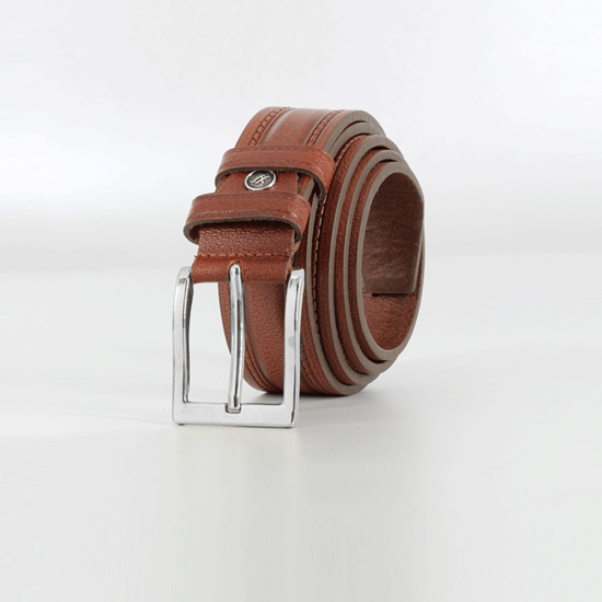 کمربند چرم مردانه بغل دوخت