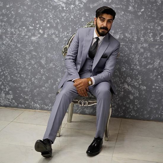 کت و شلوار ژیله دار مدل   H 27