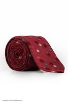 Crimson dandelion tie and skin set code T01-07-3004