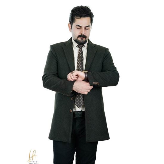 نیم پالتو کشمیر مردانه کد MC-1124