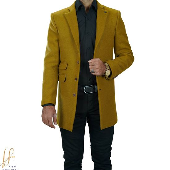 نیم پالتو کشمیر مردانه کد MC-1124