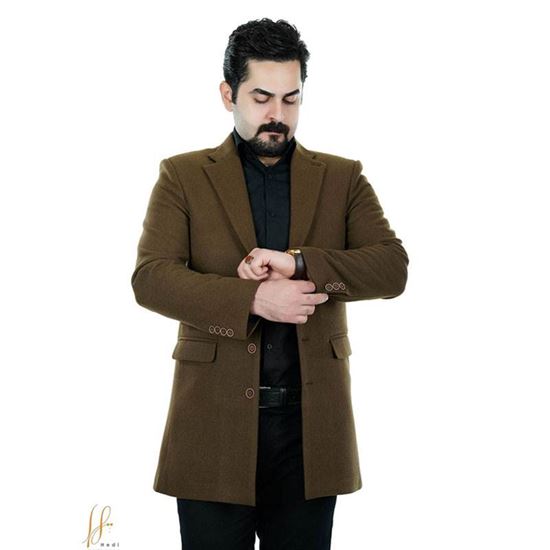 نیم پالتو کشمیر مردانه کد MC-1124