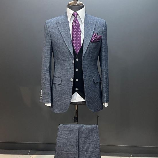 کت و شلوار ژیله دار