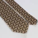 Cream brown cashmere tie code T01-07-3124