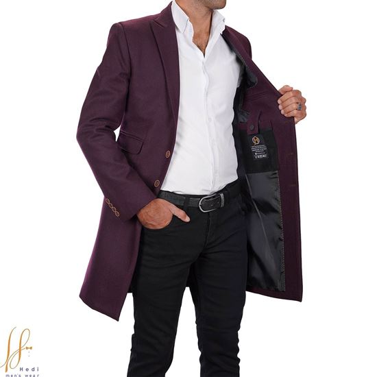 پالتو کشمیر مردانه کد MC-1128