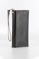 Mens wallet with three straps