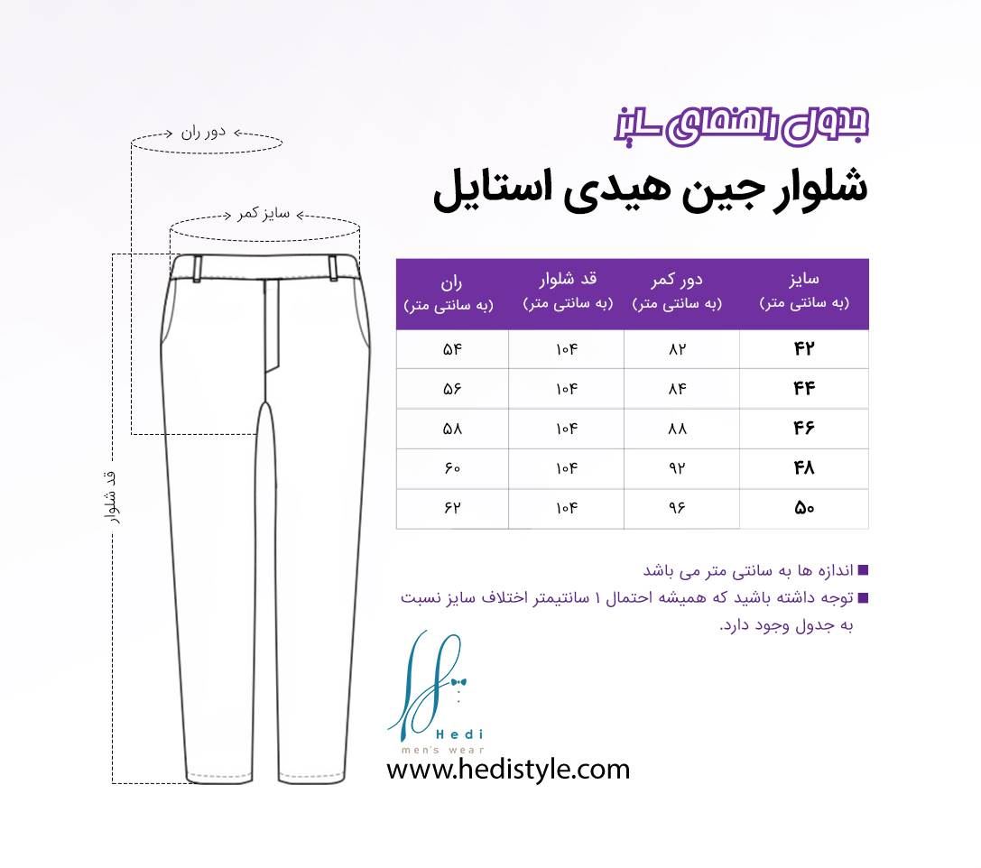 الگوی سایز