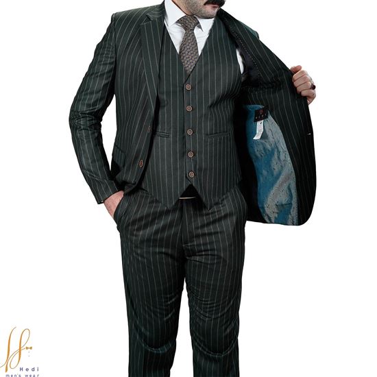 کت و شلوار پشم مدل دیپلمات